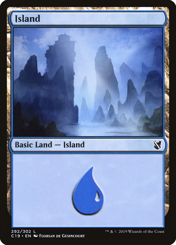 Island (292) [Commander 2019] | Play N Trade Winnipeg