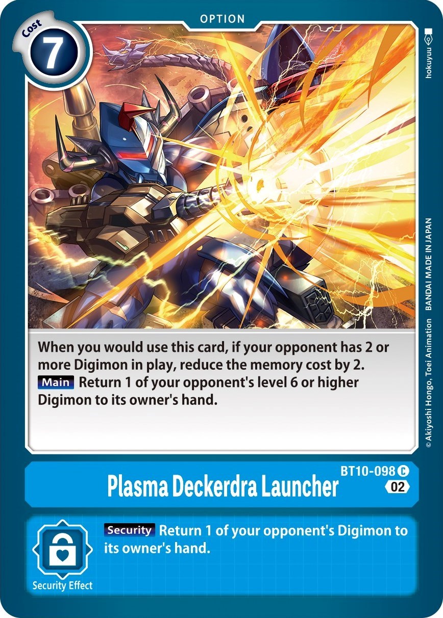 Plasma Deckerdra Launcher [BT10-098] [Xros Encounter] | Play N Trade Winnipeg