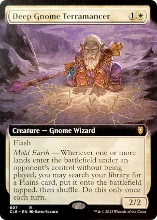 Deep Gnome Terramancer (Extended Art) [Commander Legends: Battle for Baldur's Gate] | Play N Trade Winnipeg