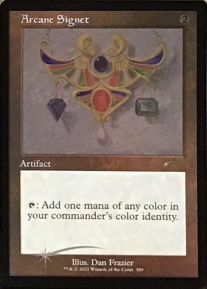 Arcane Signet (Retro) (Foil Etched) [Secret Lair Drop Promos] | Play N Trade Winnipeg