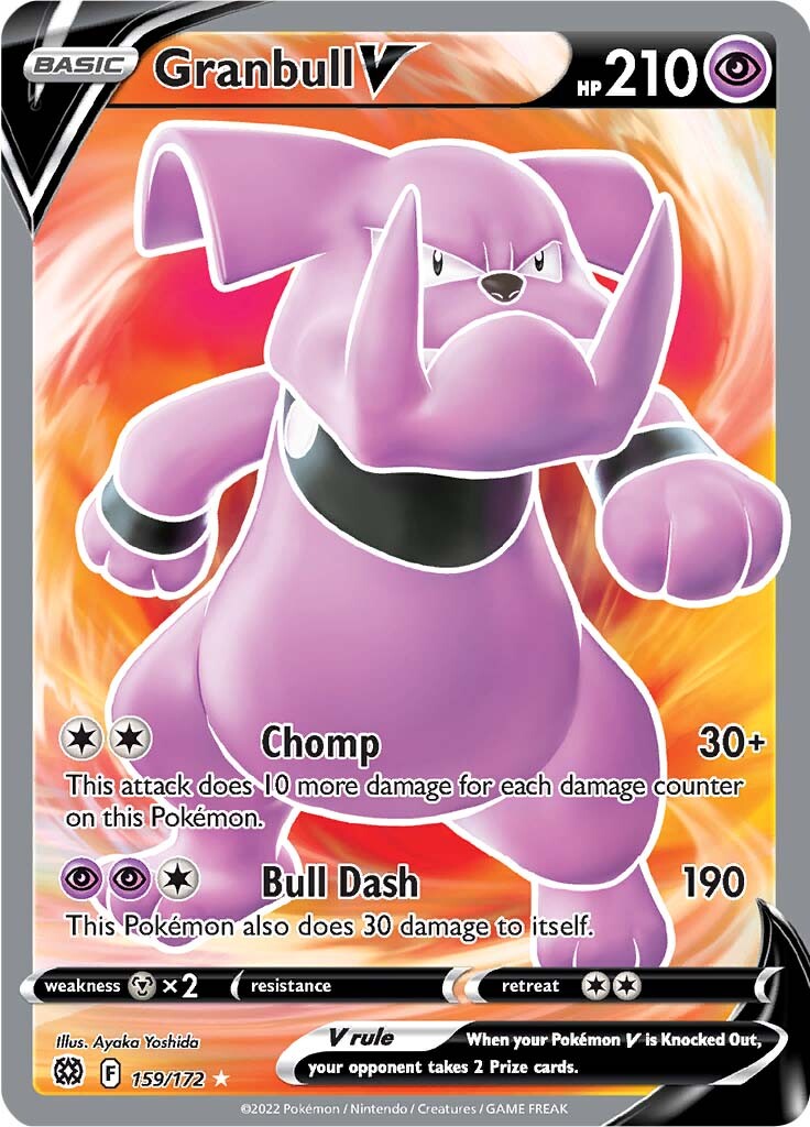 Granbull V (159/172) [Sword & Shield: Brilliant Stars] | Play N Trade Winnipeg