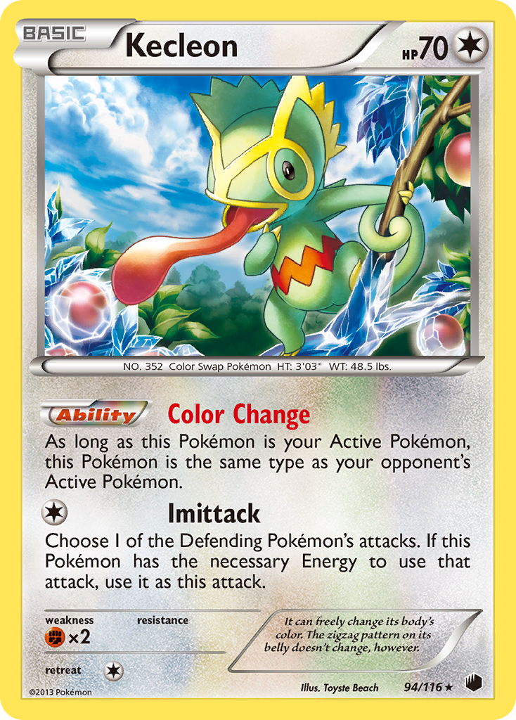 Kecleon (94/116) [Black & White: Plasma Freeze] | Play N Trade Winnipeg