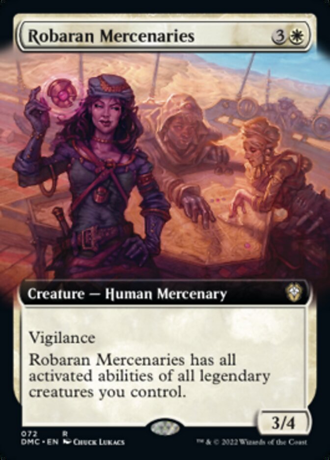 Robaran Mercenaries (Extended Art) [Dominaria United Commander] | Play N Trade Winnipeg