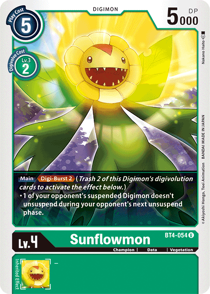 Sunflowmon [BT4-054] [Great Legend] | Play N Trade Winnipeg