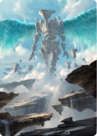 Celestial Colonnade Art Card [Zendikar Rising Art Series] | Play N Trade Winnipeg