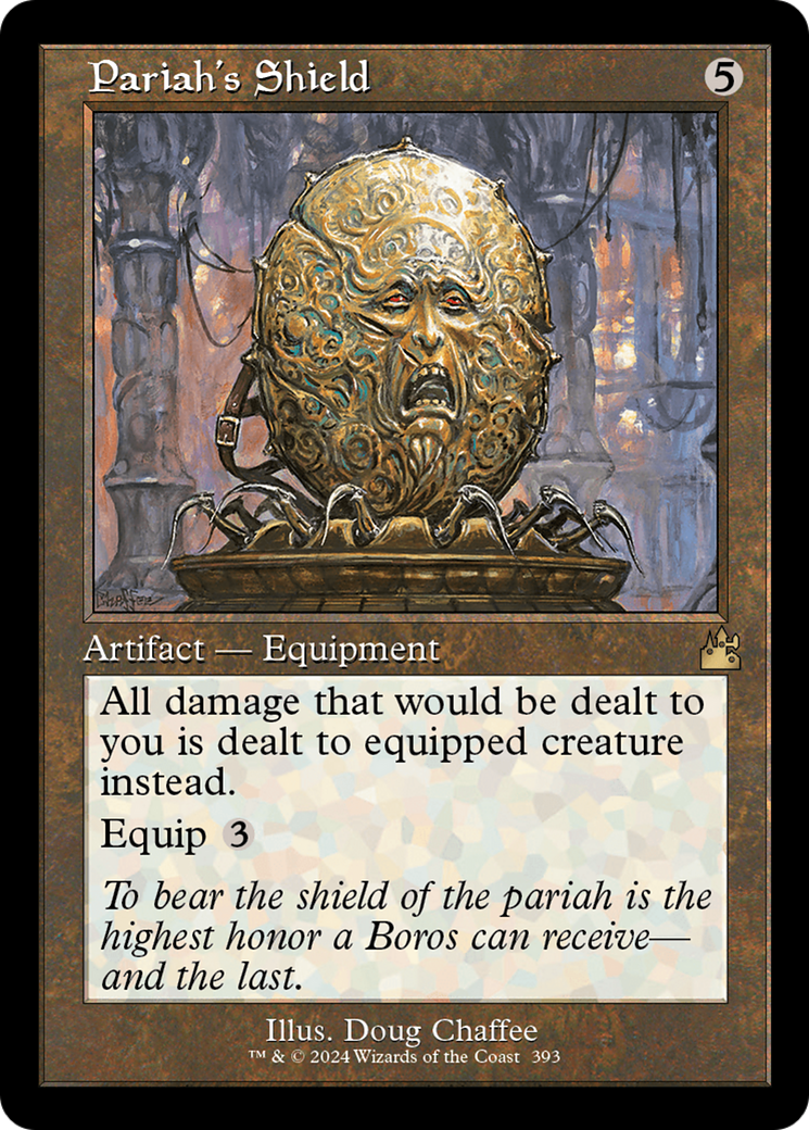 Pariah's Shield (Retro Frame) [Ravnica Remastered] | Play N Trade Winnipeg