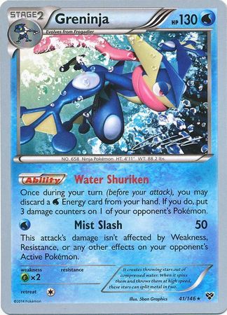 Greninja (41/146) (Ninja Blitz - Cody Walinski) [World Championships 2016] | Play N Trade Winnipeg