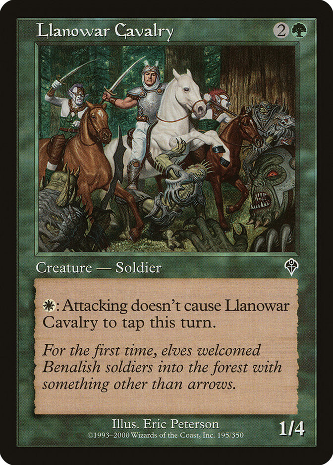 Llanowar Cavalry [Invasion] | Play N Trade Winnipeg