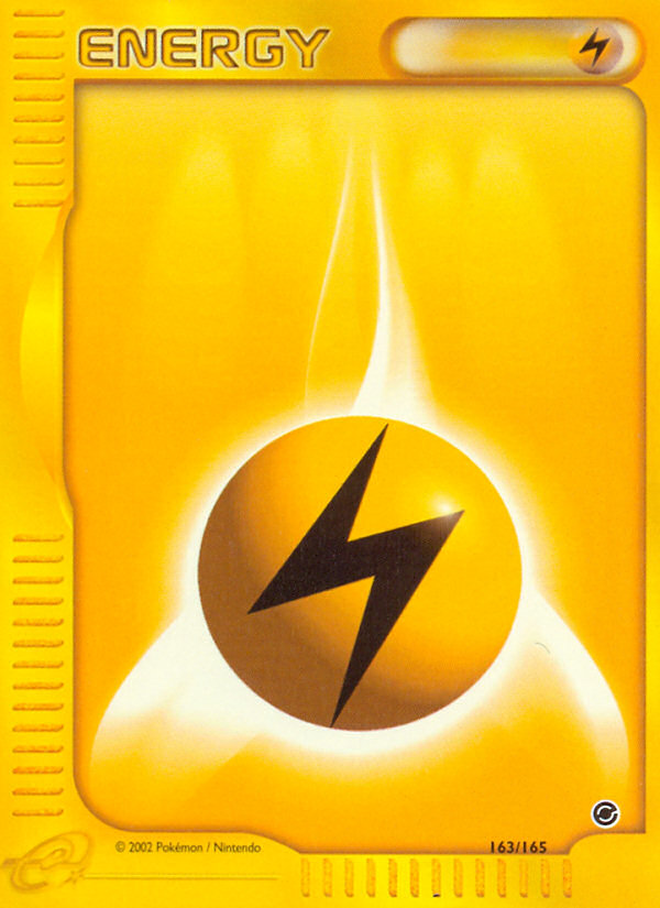 Lightning Energy (163/165) [Expedition: Base Set] | Play N Trade Winnipeg