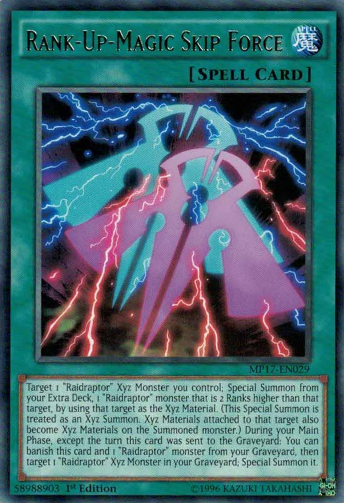 Rank-Up-Magic Skip Force [MP17-EN029] Rare | Play N Trade Winnipeg