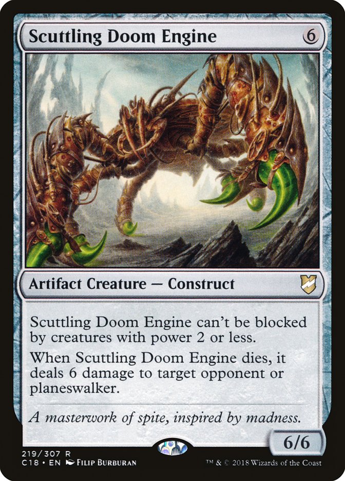 Scuttling Doom Engine [Commander 2018] | Play N Trade Winnipeg