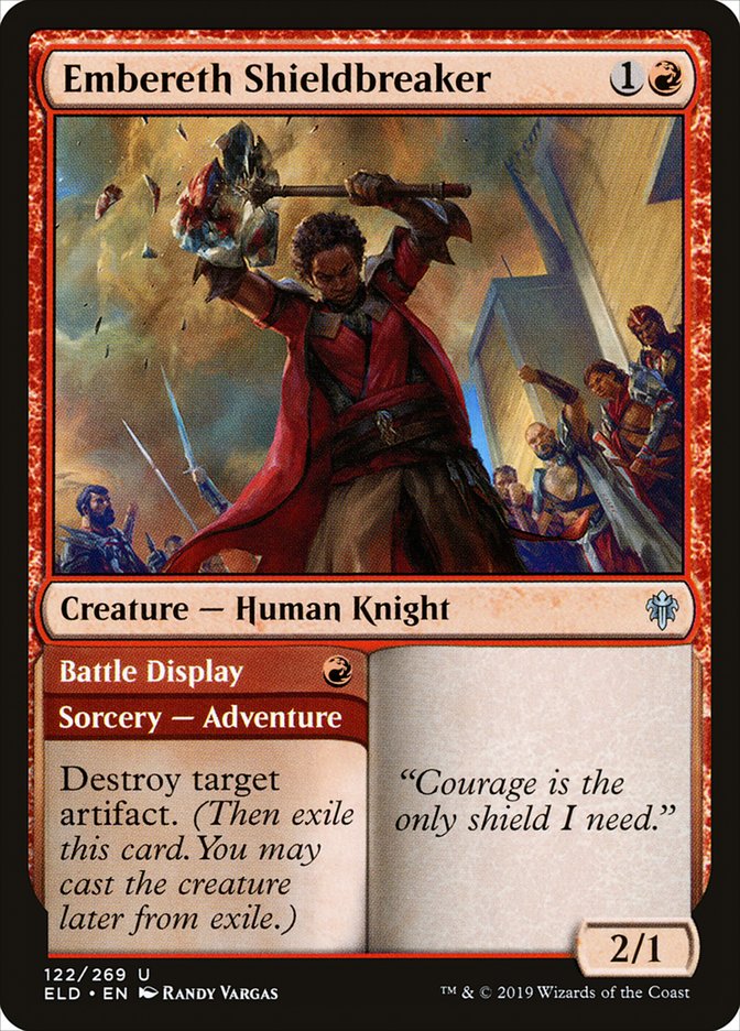Embereth Shieldbreaker // Battle Display [Throne of Eldraine] | Play N Trade Winnipeg