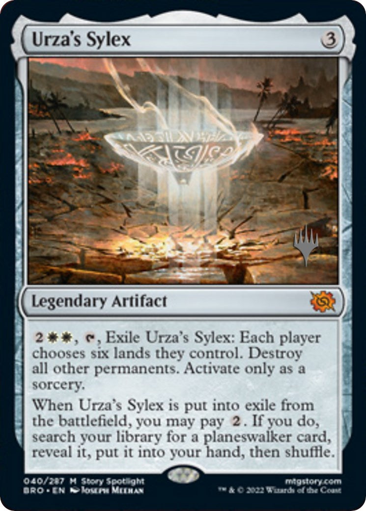 Urza's Sylex (Promo Pack) [The Brothers' War Promos] | Play N Trade Winnipeg