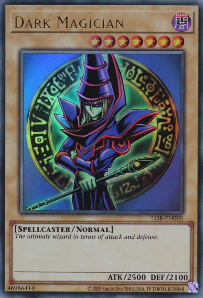 Dark Magician (25th Anniversary) [LOB-EN005] Ultra Rare | Play N Trade Winnipeg