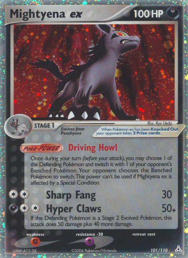 Mightyena ex (101/110) [EX: Holon Phantoms] | Play N Trade Winnipeg