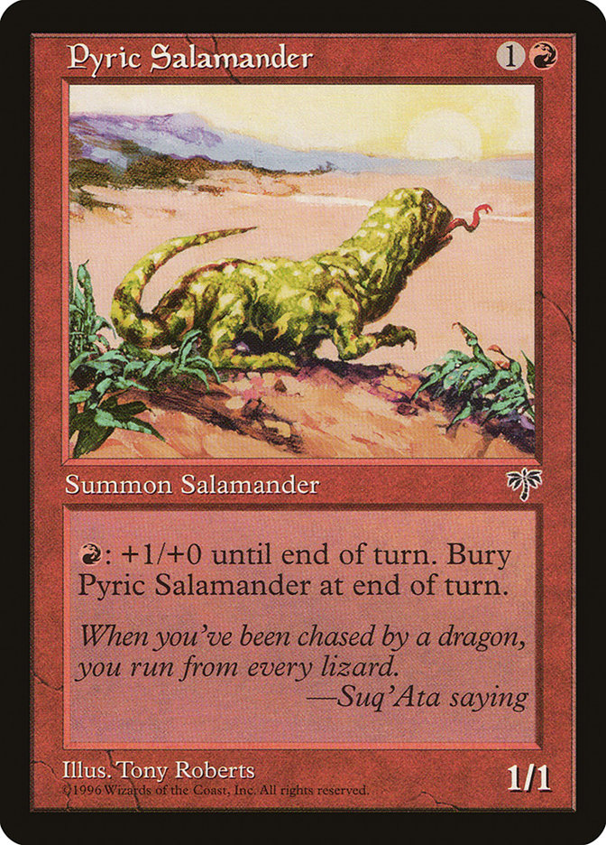 Pyric Salamander [Mirage] | Play N Trade Winnipeg