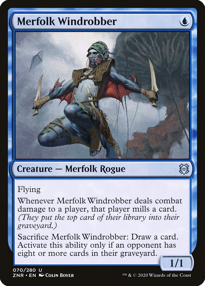 Merfolk Windrobber [Zendikar Rising] | Play N Trade Winnipeg