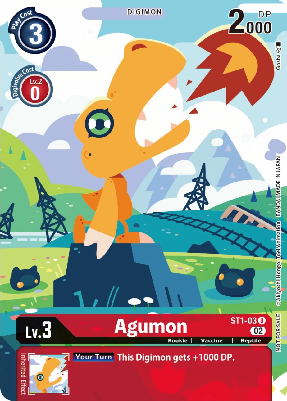 Agumon [ST1-03] (Box Topper) [Dimensional Phase] | Play N Trade Winnipeg