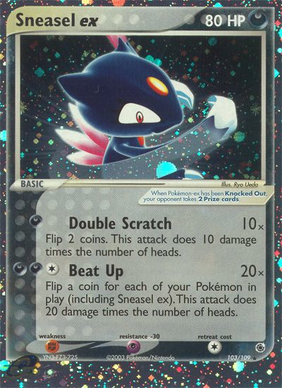 Sneasel ex (103/109) [EX: Ruby & Sapphire] | Play N Trade Winnipeg