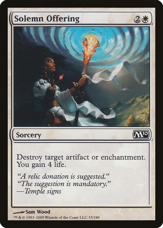 Solemn Offering [Magic 2010] | Play N Trade Winnipeg