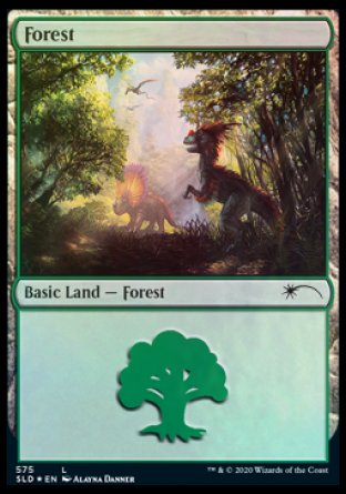 Forest (Dinosaurs) (575) [Secret Lair Drop Promos] | Play N Trade Winnipeg