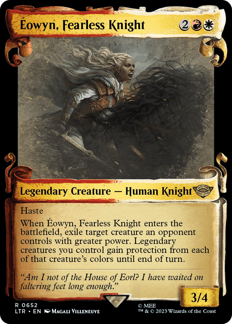 Eowyn, Fearless Knight [The Lord of the Rings: Tales of Middle-Earth Showcase Scrolls] | Play N Trade Winnipeg