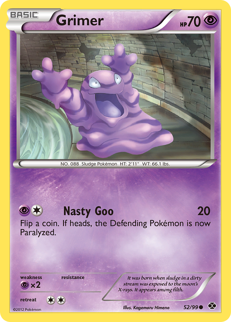 Grimer (52/99) [Black & White: Next Destinies] | Play N Trade Winnipeg