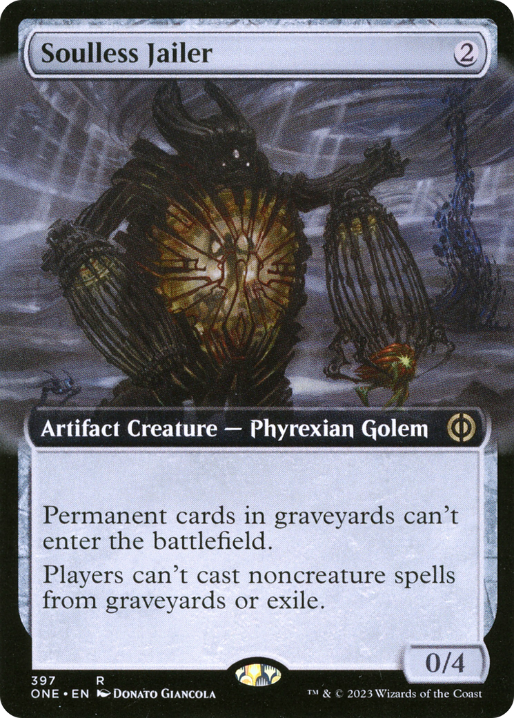 Soulless Jailer (Extended Art) [Phyrexia: All Will Be One] | Play N Trade Winnipeg