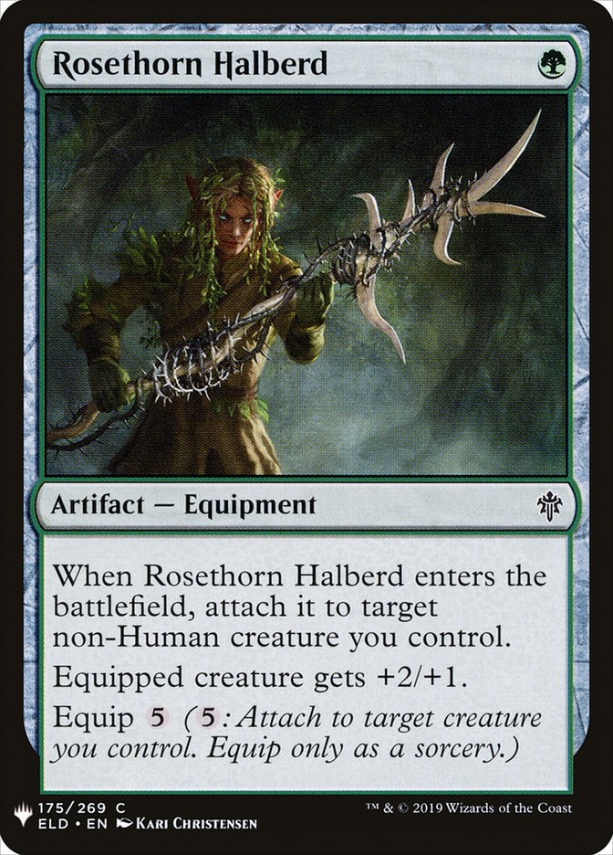 Rosethorn Halberd [Mystery Booster] | Play N Trade Winnipeg