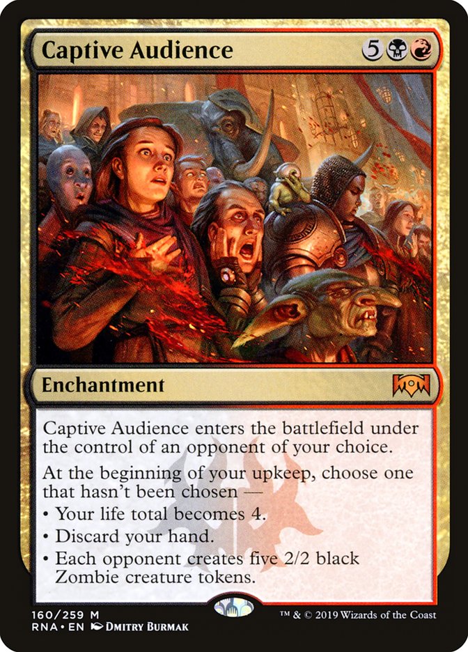 Captive Audience [Ravnica Allegiance] | Play N Trade Winnipeg
