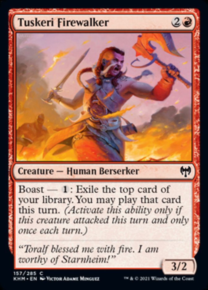 Tuskeri Firewalker [Kaldheim] | Play N Trade Winnipeg