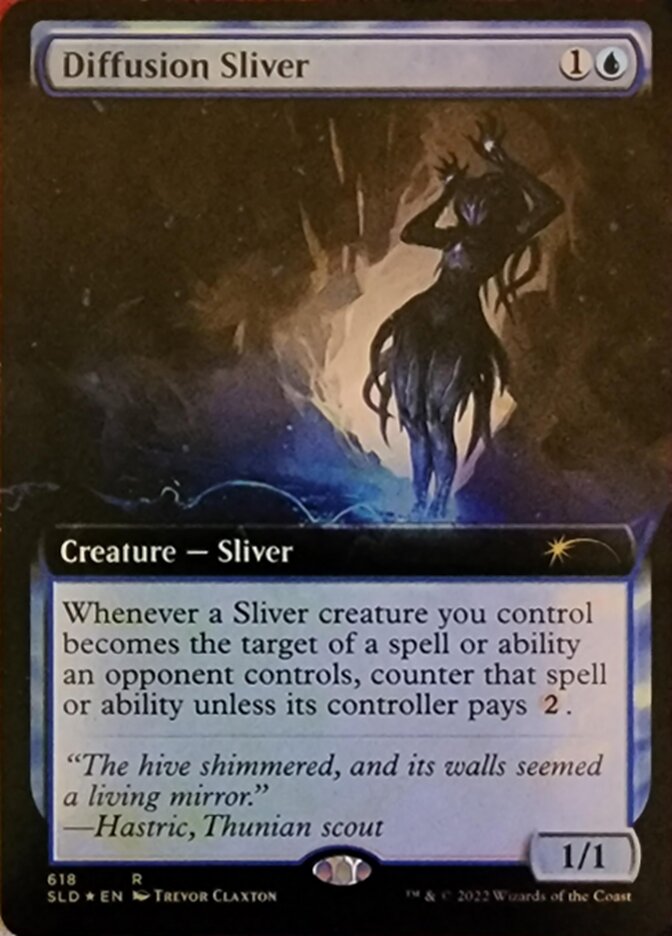 Diffusion Sliver (Extended Art) [Secret Lair Drop Promos] | Play N Trade Winnipeg