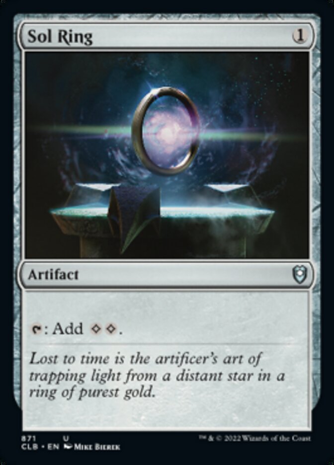 Sol Ring [Commander Legends: Battle for Baldur's Gate] | Play N Trade Winnipeg