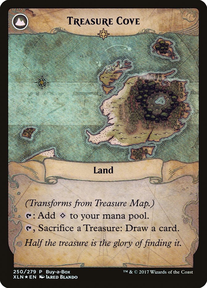 Treasure Map // Treasure Cove (Buy-A-Box) [Ixalan Treasure Chest] | Play N Trade Winnipeg