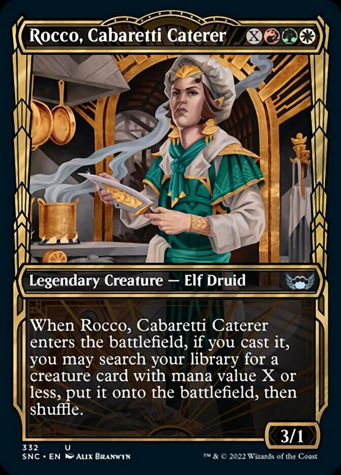 Rocco, Cabaretti Caterer (Showcase Golden Age) [Streets of New Capenna] | Play N Trade Winnipeg