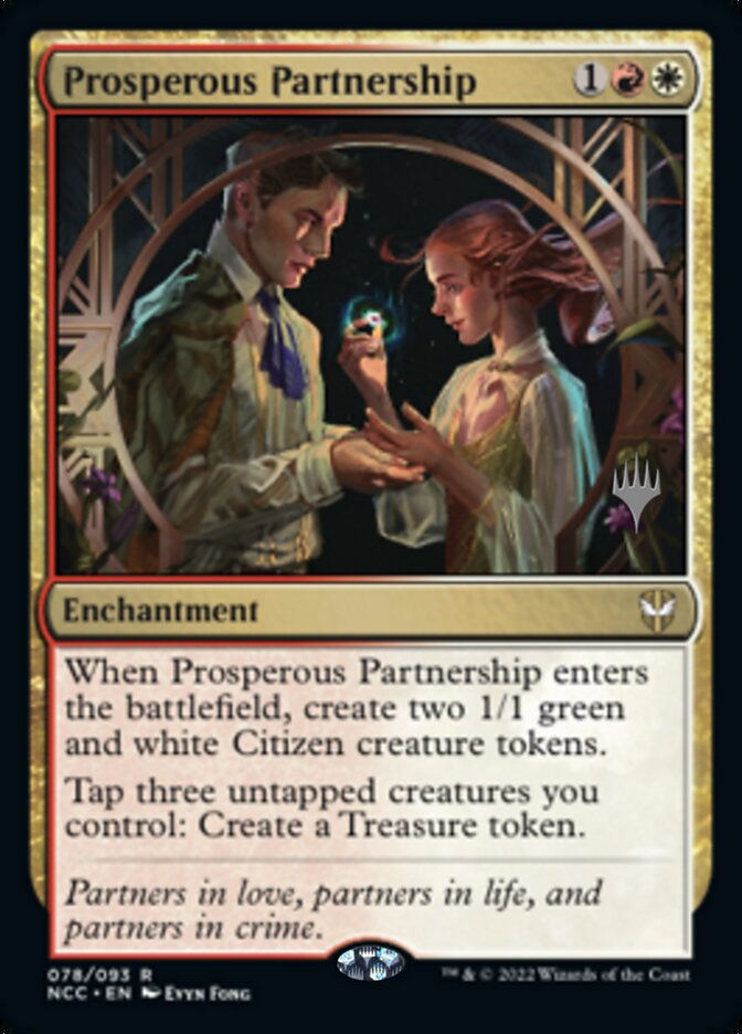 Prosperous Partnership (Promo Pack) [Streets of New Capenna Commander Promos] | Play N Trade Winnipeg