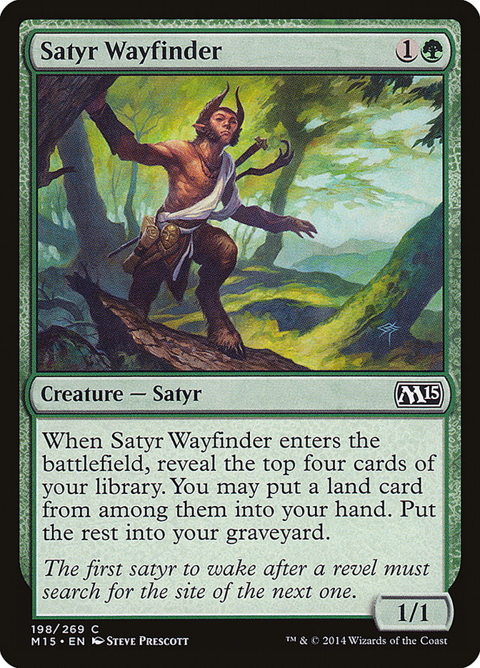 Satyr Wayfinder [Magic 2015] | Play N Trade Winnipeg