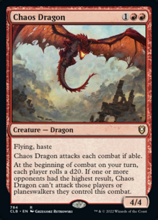 Chaos Dragon [Commander Legends: Battle for Baldur's Gate] | Play N Trade Winnipeg