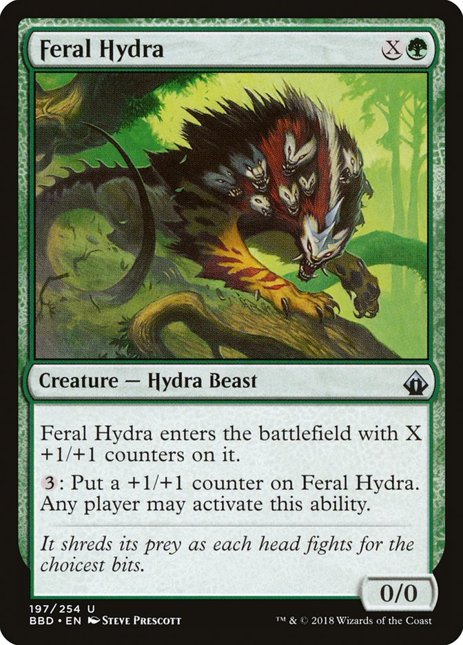 Feral Hydra [Battlebond] | Play N Trade Winnipeg