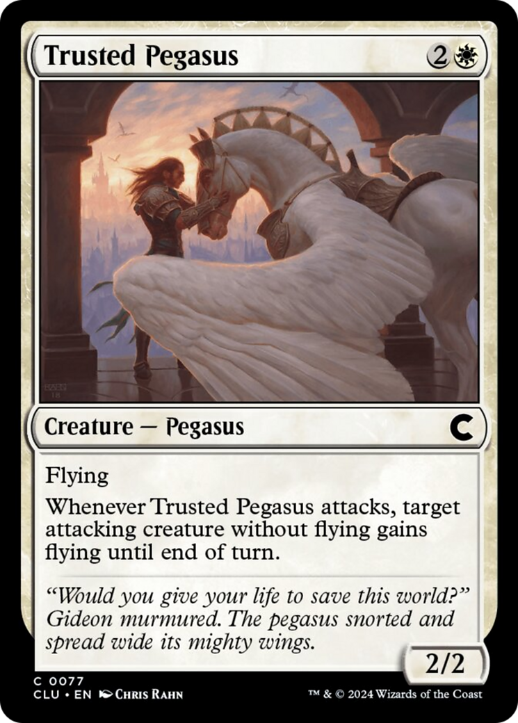 Trusted Pegasus [Ravnica: Clue Edition] | Play N Trade Winnipeg