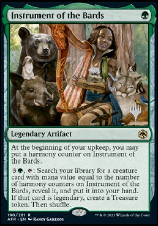 Instrument of the Bards (Promo Pack) [Dungeons & Dragons: Adventures in the Forgotten Realms Promos] | Play N Trade Winnipeg