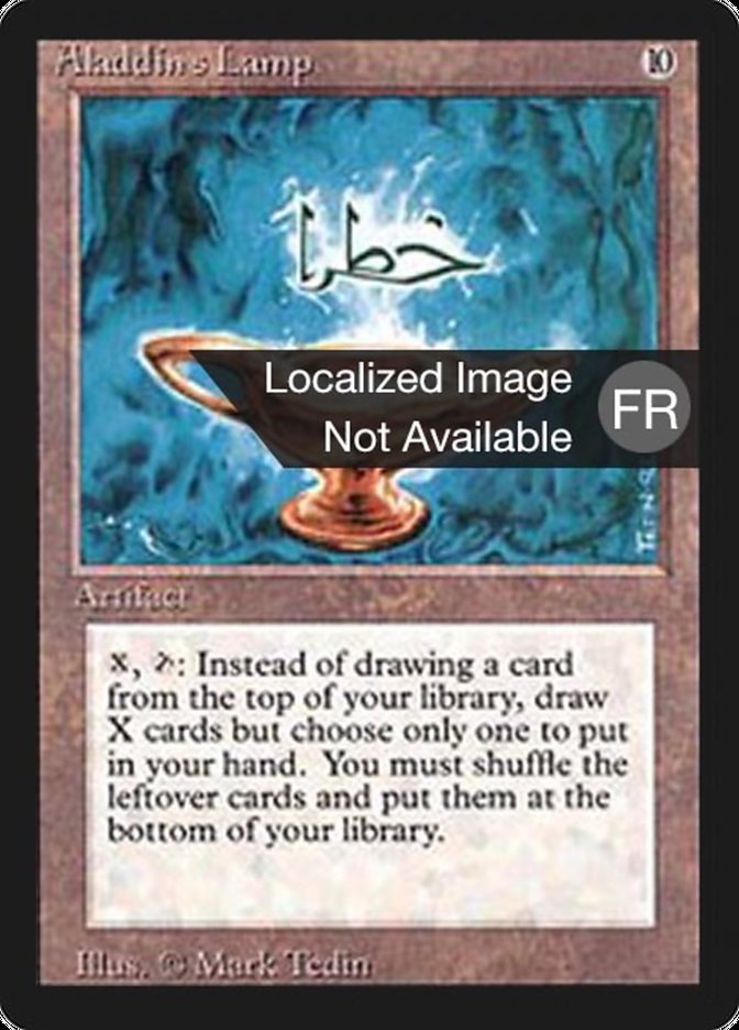 Aladdin's Lamp [Foreign Black Border] | Play N Trade Winnipeg