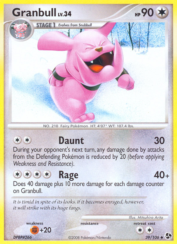 Granbull (39/106) [Diamond & Pearl: Great Encounters] | Play N Trade Winnipeg