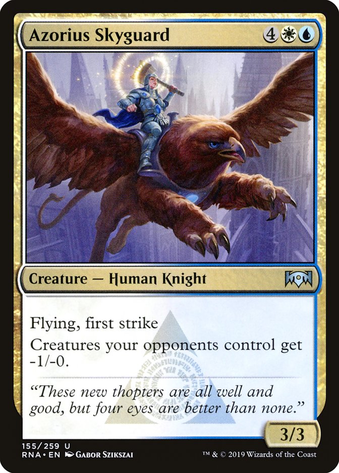 Azorius Skyguard [Ravnica Allegiance] | Play N Trade Winnipeg