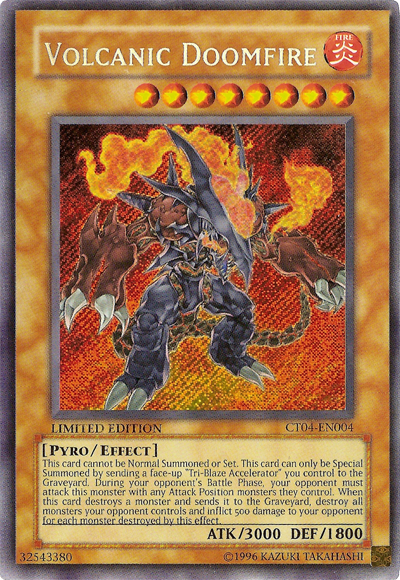 Volcanic Doomfire [CT04-EN004] Secret Rare | Play N Trade Winnipeg