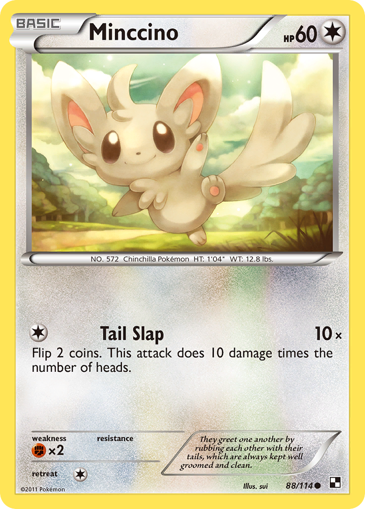 Minccino (88/114) [Black & White: Base Set] | Play N Trade Winnipeg