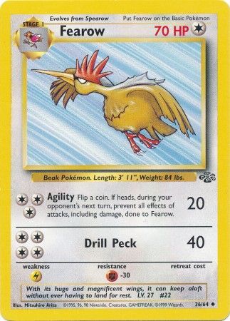 Fearow (36/64) [Jungle Unlimited] | Play N Trade Winnipeg