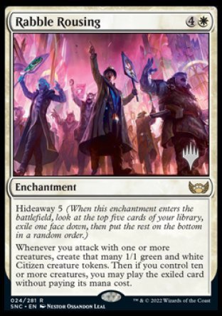 Rabble Rousing (Promo Pack) [Streets of New Capenna Promos] | Play N Trade Winnipeg