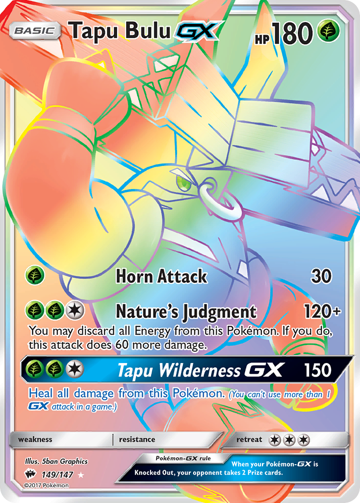 Tapu Bulu GX (149/147) [Sun & Moon: Burning Shadows] | Play N Trade Winnipeg