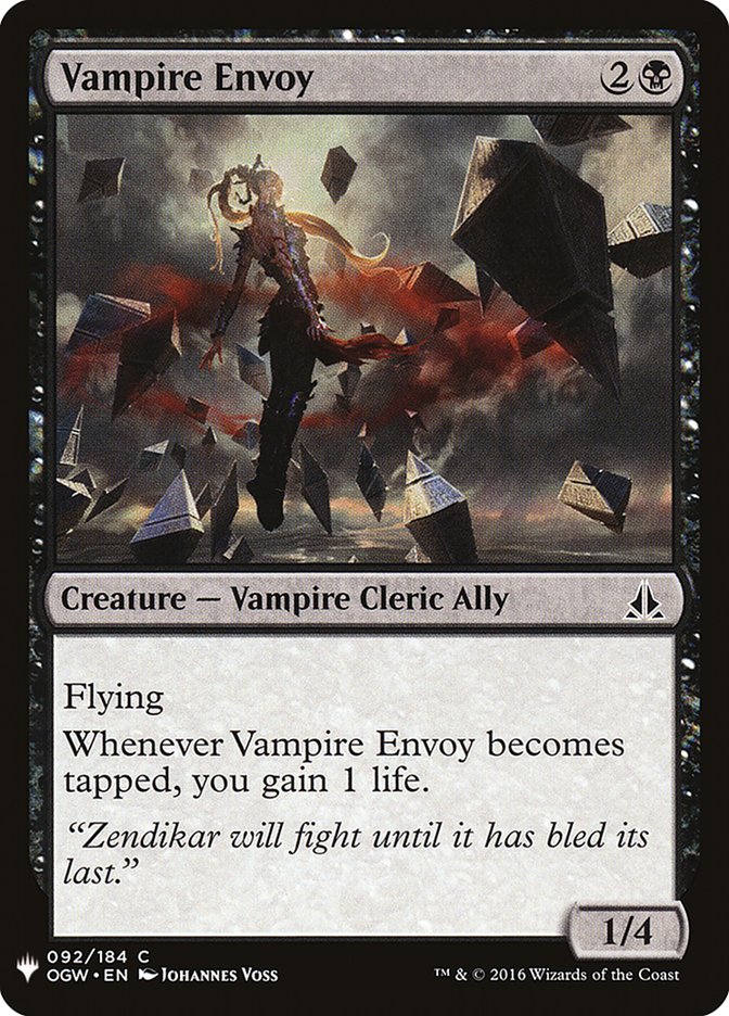 Vampire Envoy [Mystery Booster] | Play N Trade Winnipeg